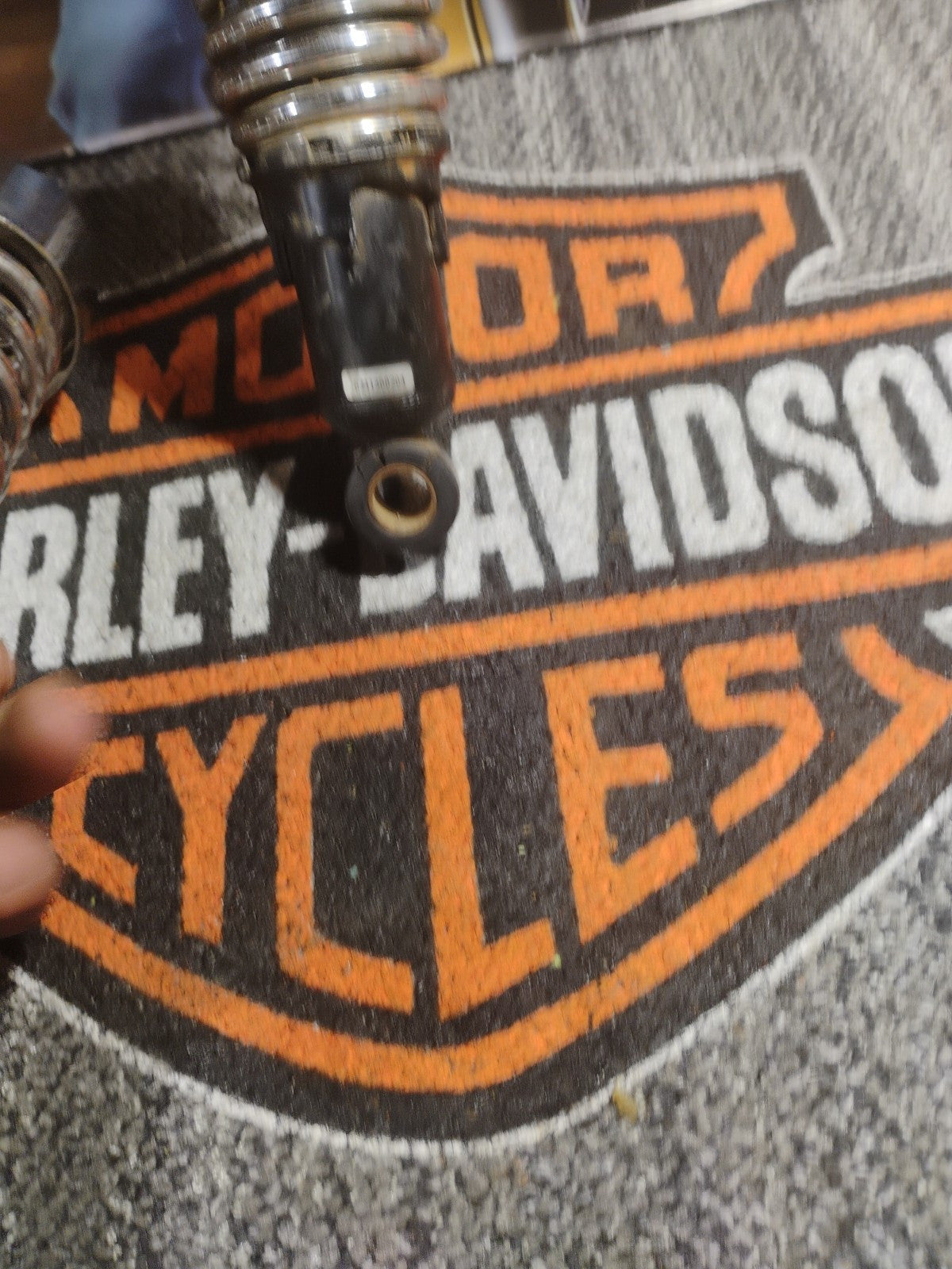 Pair Rear Shocks Absorber Bla&Chrome Harley Sportster XL883 1200 72 48 1979-2012