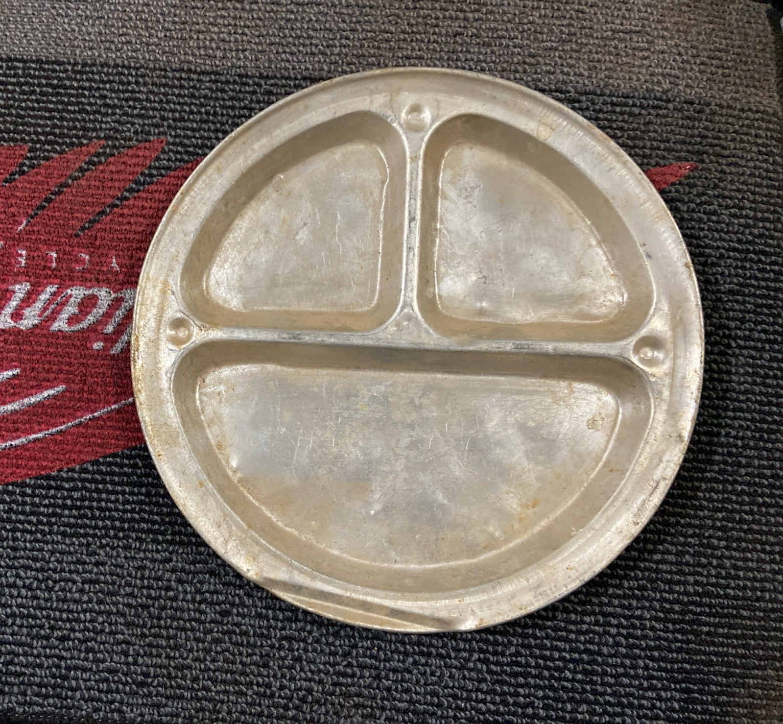 Vintage Aluminum Camping Plate