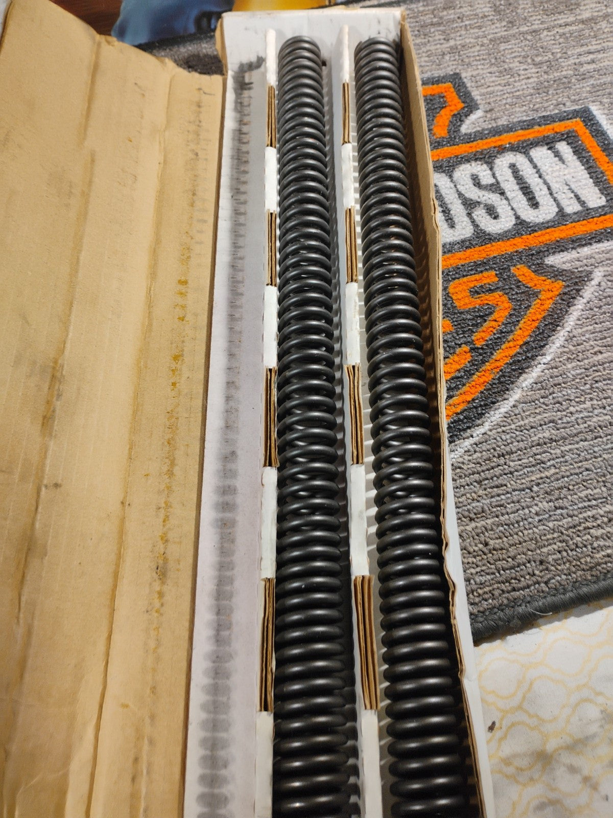 Upgrade your Harley-Davidson's front suspension with these Stock 39mm Showa Fork