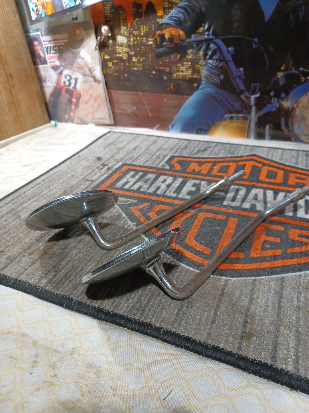 Vintage Honda CB750 Mirror #3 (Part #2039) – Authentic Replacement Part