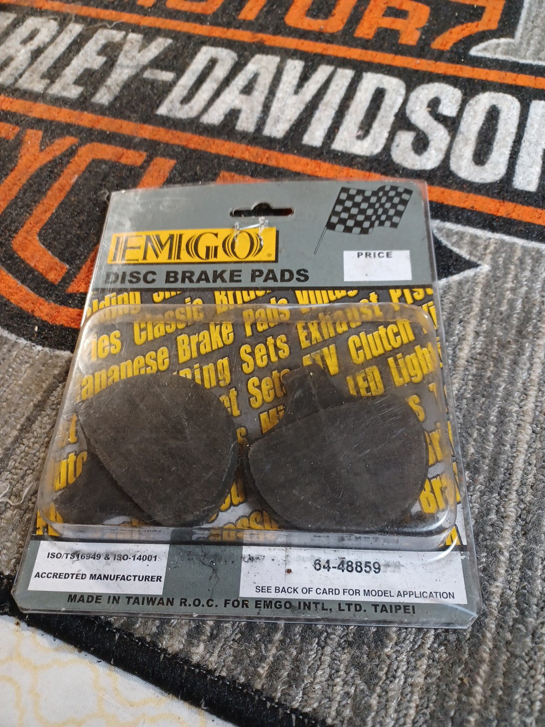 Harley Brake Emigo Disc Brake Pads 64-48859