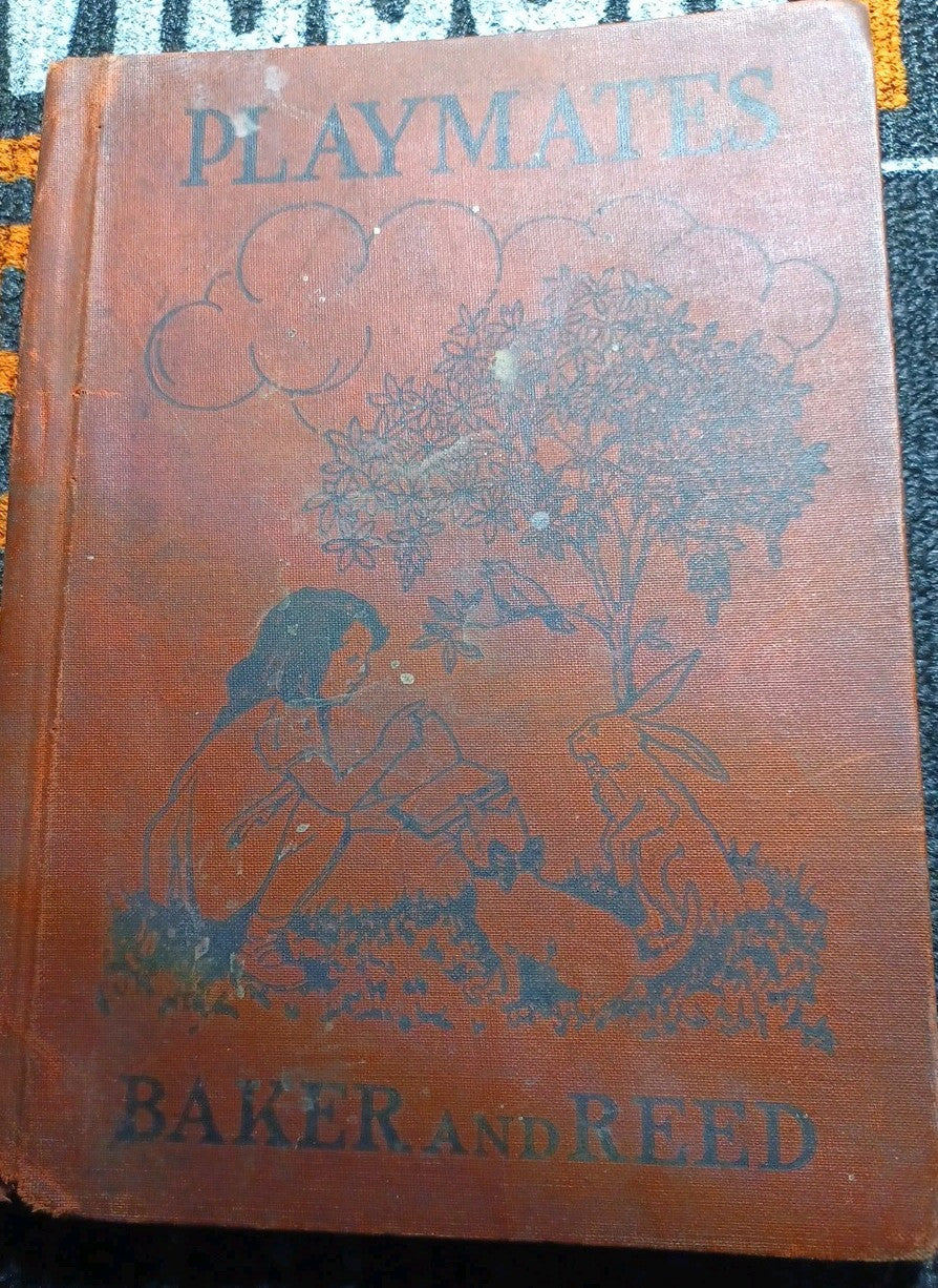 Vintage Playmates Pre-Primer/1934Playmates By Baker & Reed 
