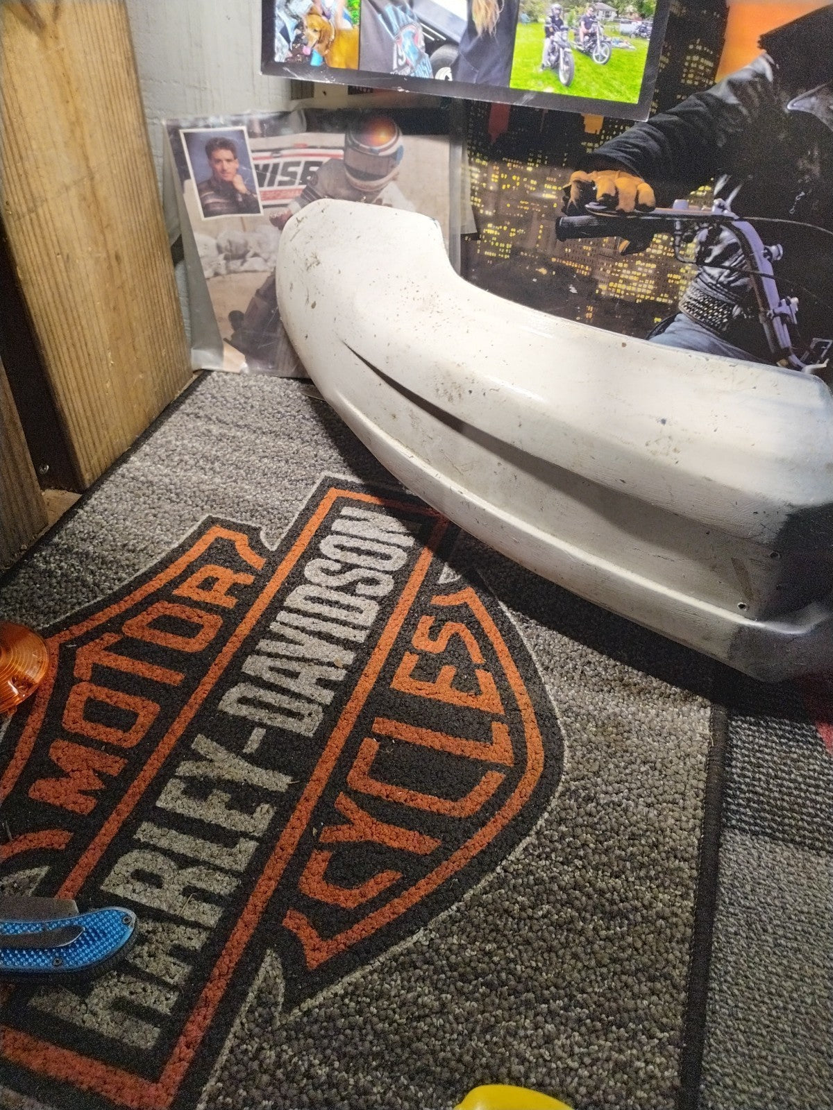 87 Yamaha YZ 250 YZ250 Front Fender 