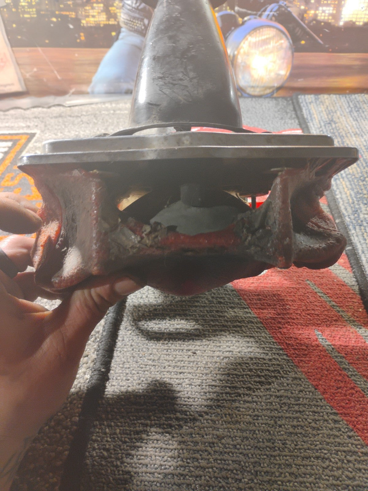 1971 Honda Cl 360 Taillight Burnt