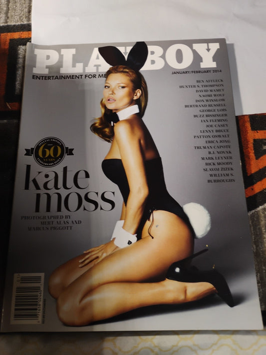  Playboy Magazine 2014 Special Edition - Kate Moss Cover, Terry Richardson Photo