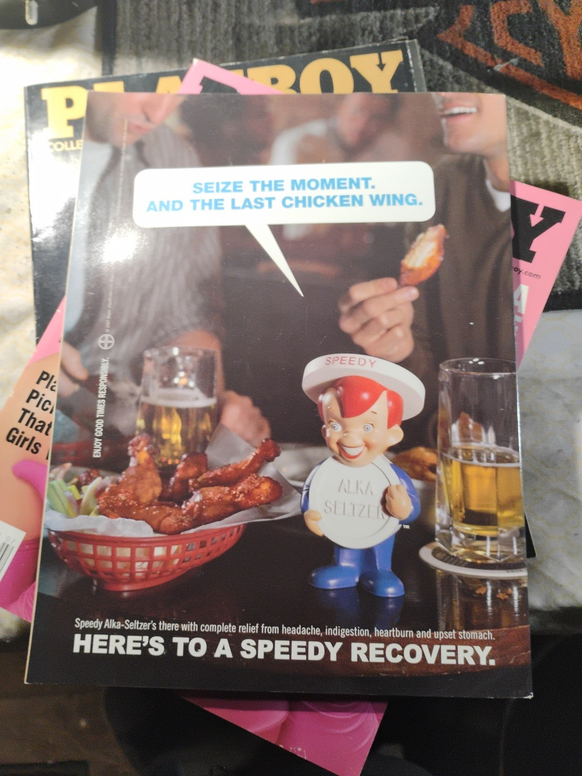 Playboy Magazine   March  2008    Vida Guerra/Sara Jean Underwood POTM