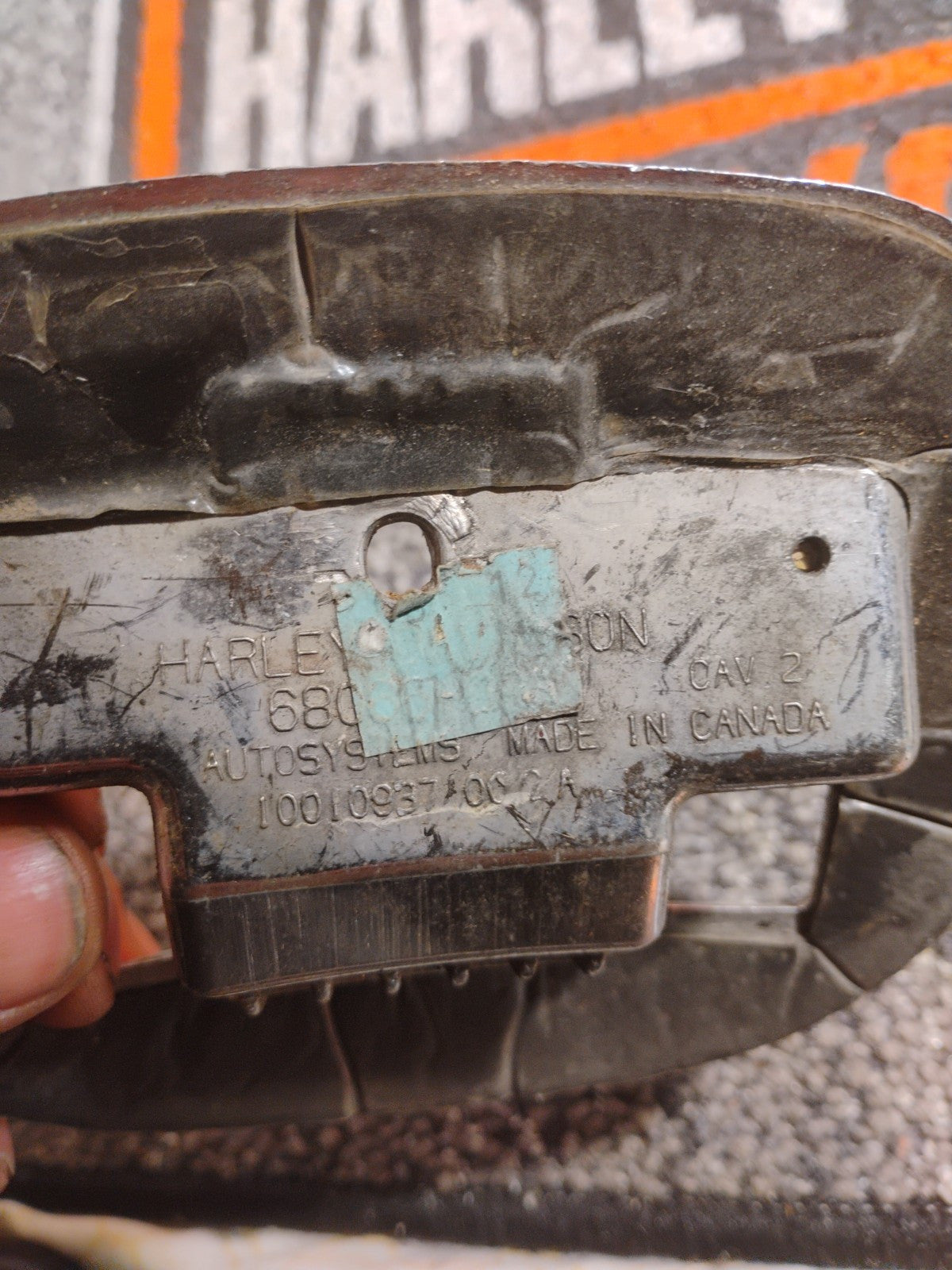 Harley-davidson OEM Taillight with Base Multi Fit Sportster 