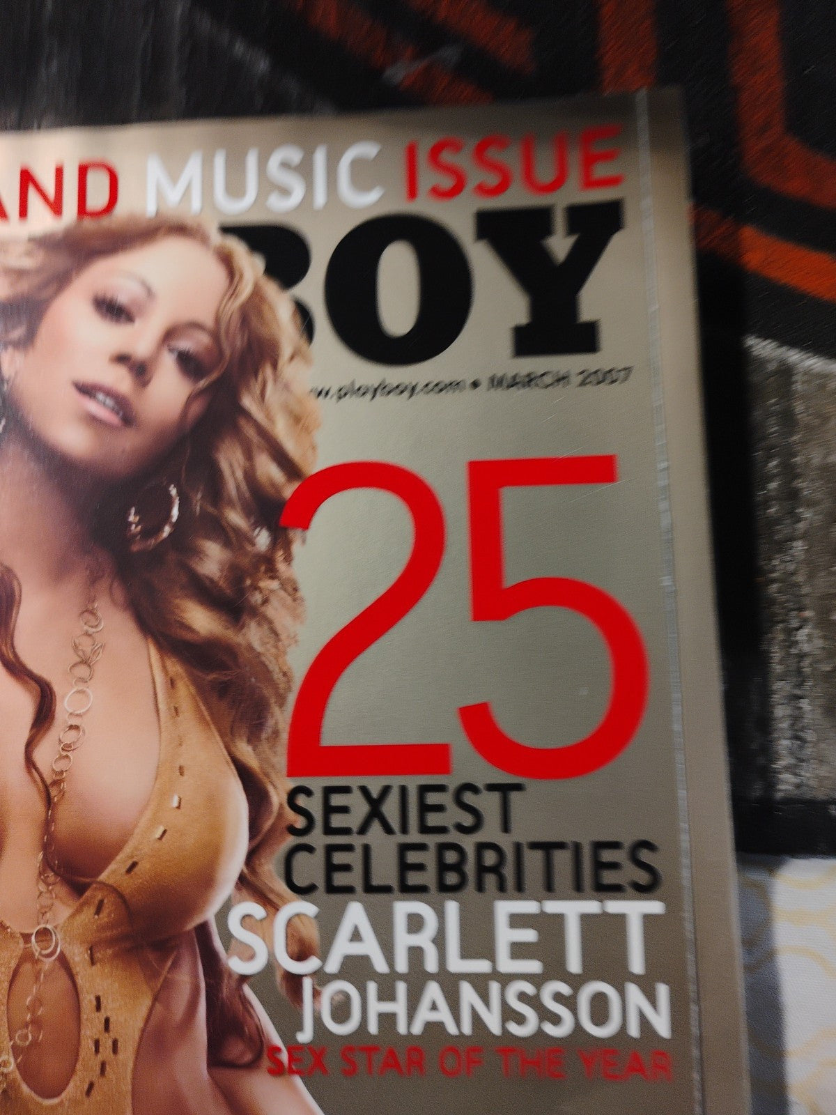 Playboy Magazine March 2007 Playmate Tyran Richard - Mariah Carey - 1023