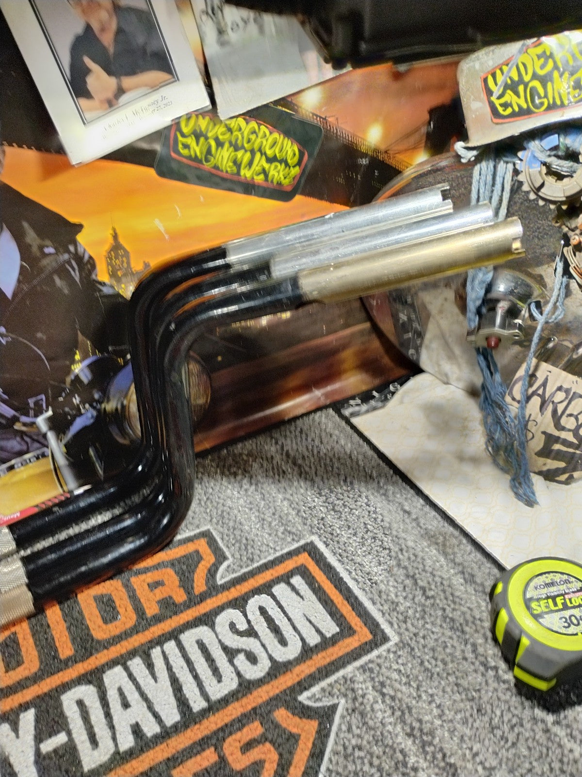 Genuine Harley-Davidson Touring HANDLEBAR Gloss Black 55800767A