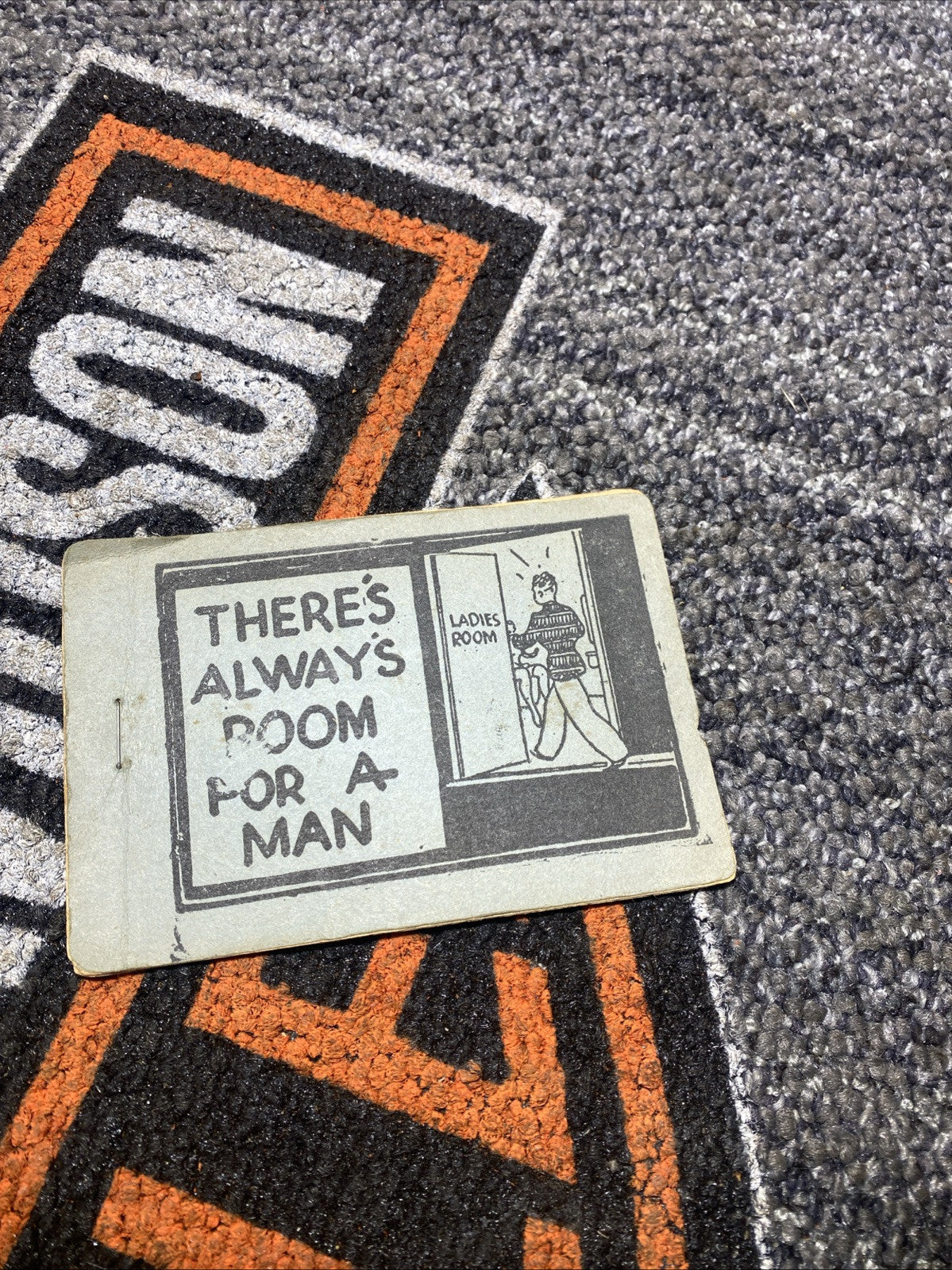 VINTAGE ORIGINAL TIJUANA BIBLE 8 PAGER TITLED THERE’S ALWAYS ROOM FOR A MAN.