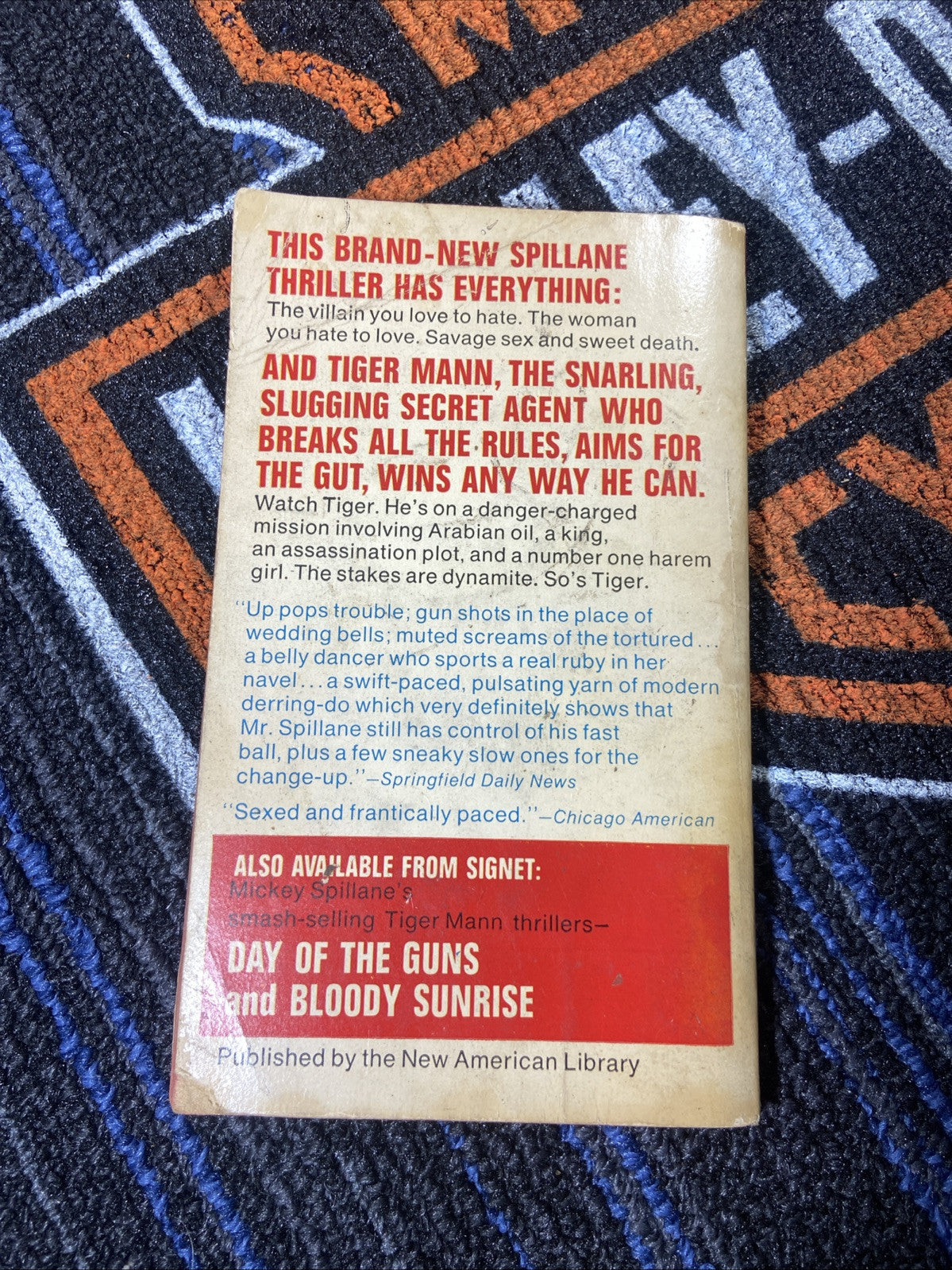 Mickey Spillane The Death Dealers D2886 Signet 1966 First Printing PB Noir 