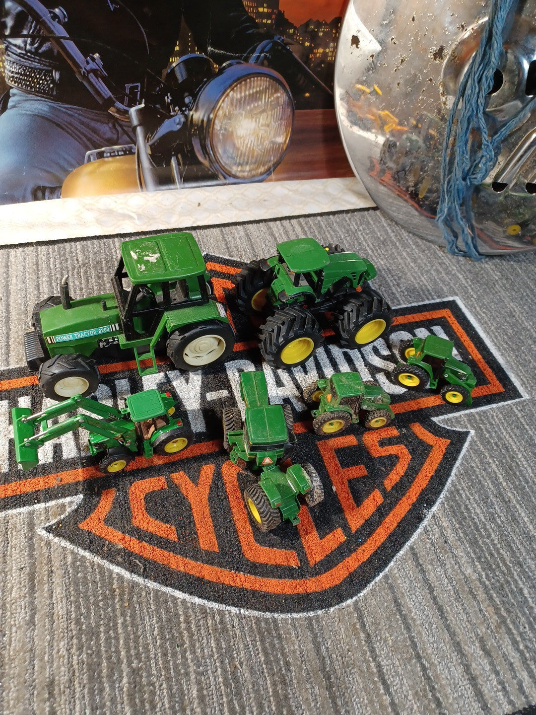 John Deere Toy Tractor Collection  Americana Usa Farmers Feed the World 