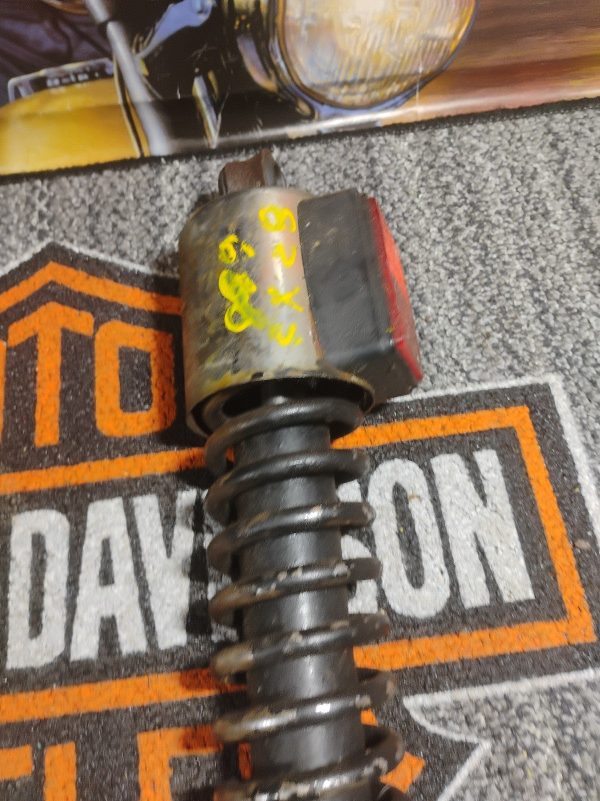 1982 yamaha xs650 ohc y433~ rear shocks suspension