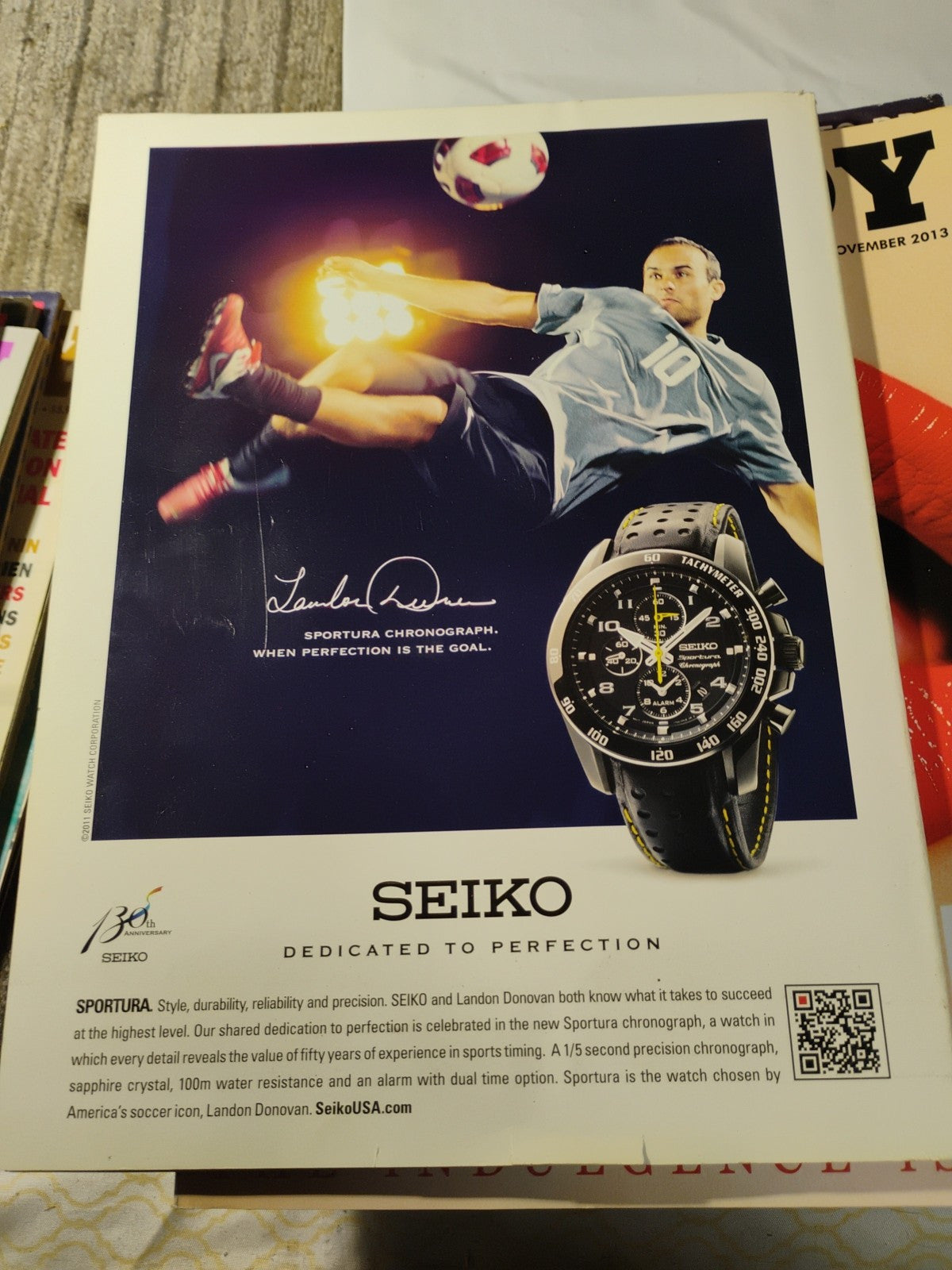 December 2011 Playboy Magazine - Leeann Tweeden Cover & Rainy Day Jordan Playmat