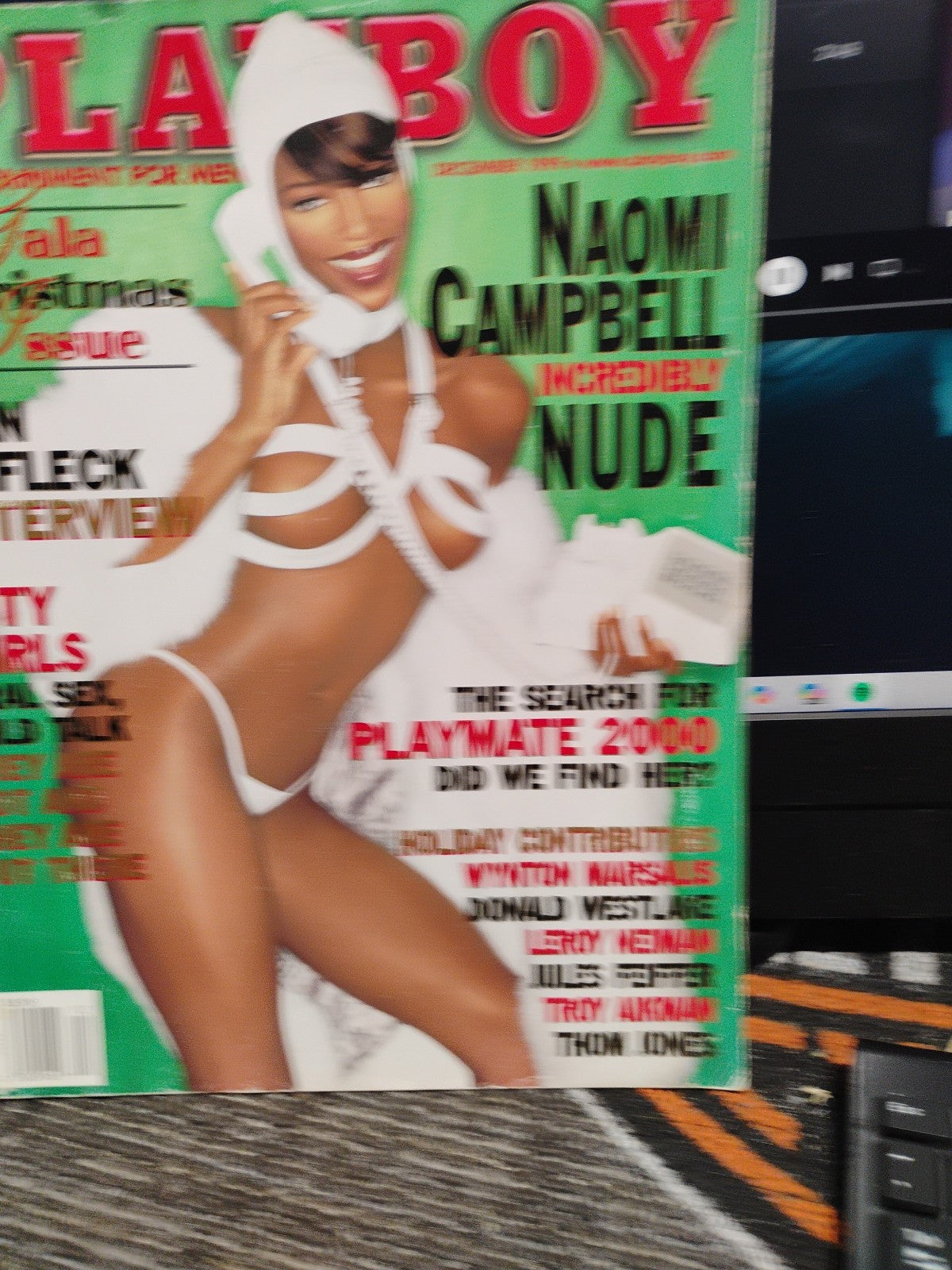 Playboy Magazine Bk Issue December 1999 Playmate Brooke Richards Naomi Campbell