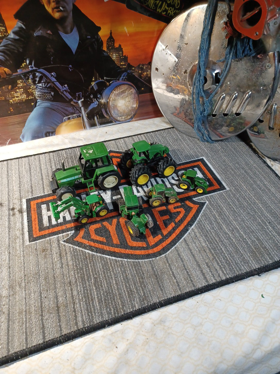 John Deere Toy Tractor Collection  Americana Usa Farmers Feed the World 