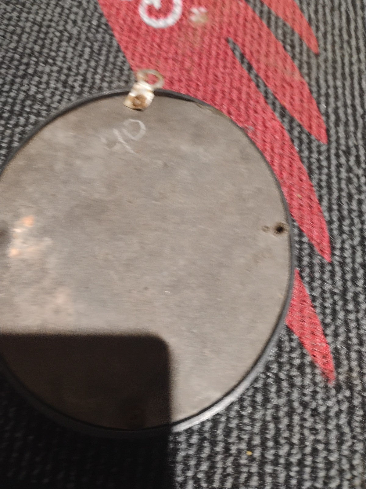 Vintage Norman Rockwell Raised Relief Print Oval Frame