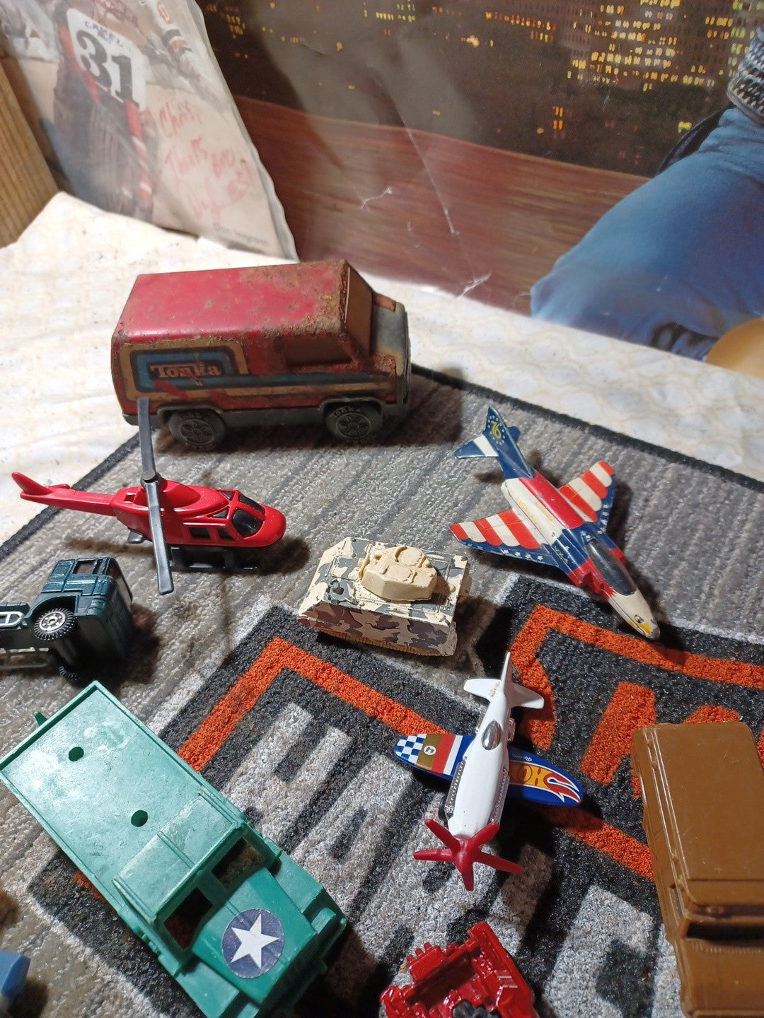lot of Vintage Toys Army Air Boat Misc 