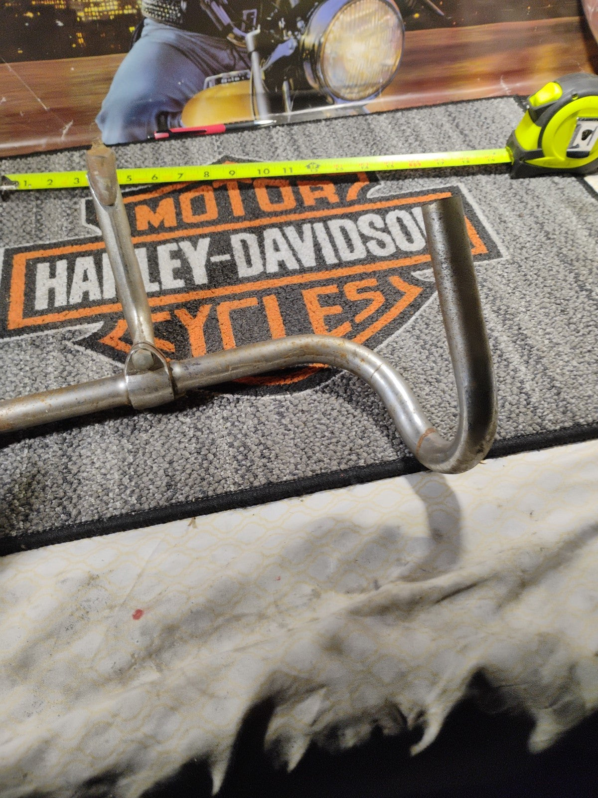 Vintage SCHWINN 10 SPEED Bicycle HANDLEBARS Road Bike w HEADSTOCK