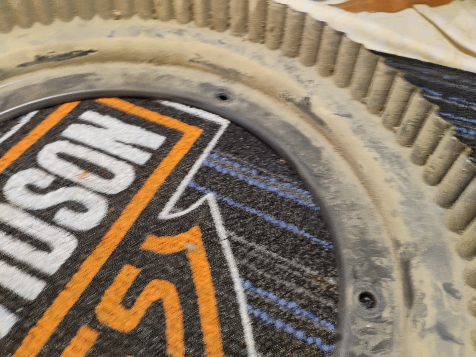 2001 BUELL BLAST P3 REAR DRIVE BELT PULLEY W/ PULLY SHEILD