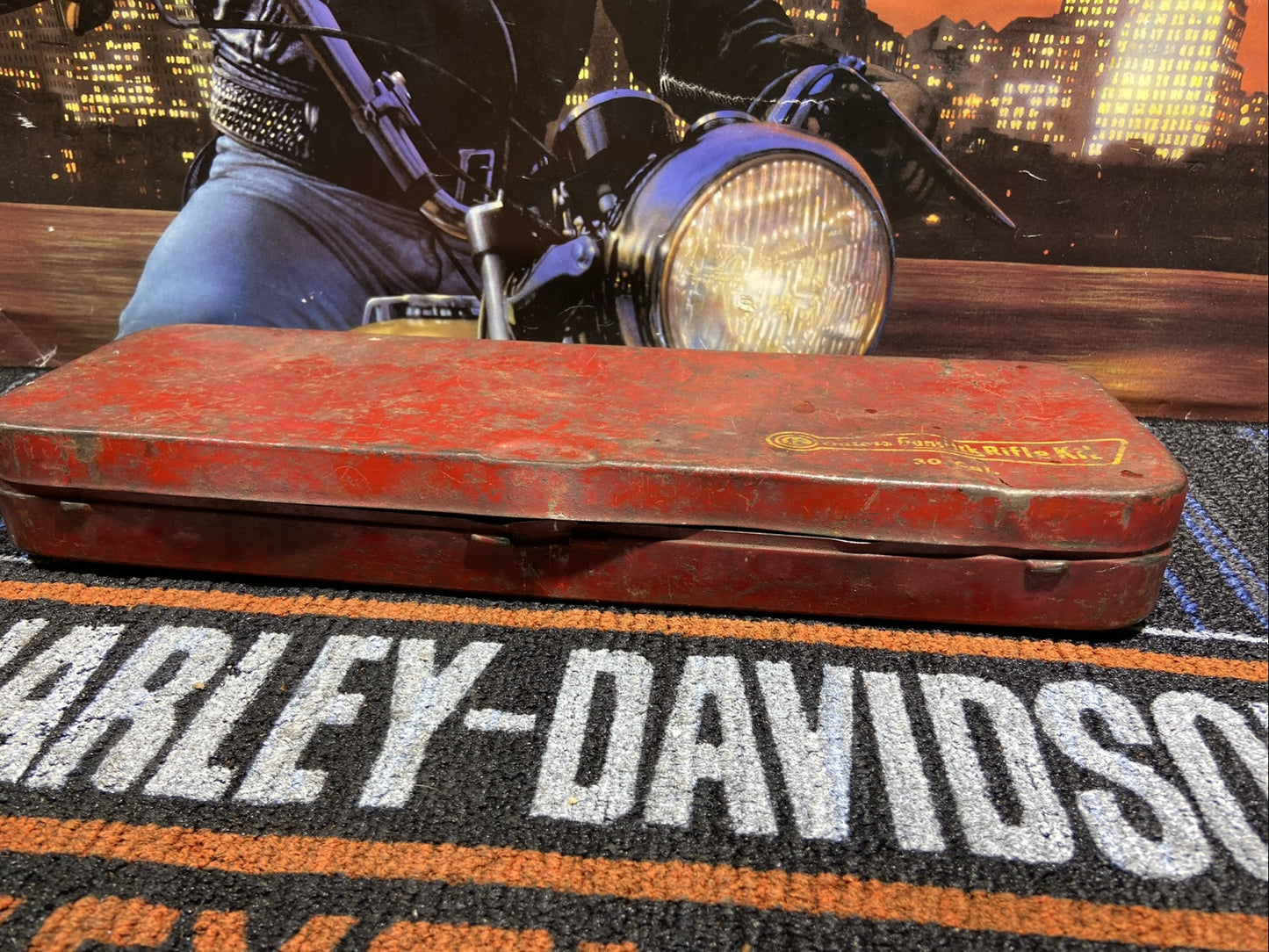 Vintage Outers Gunslick Rifle Gun Kit Original Tin Box