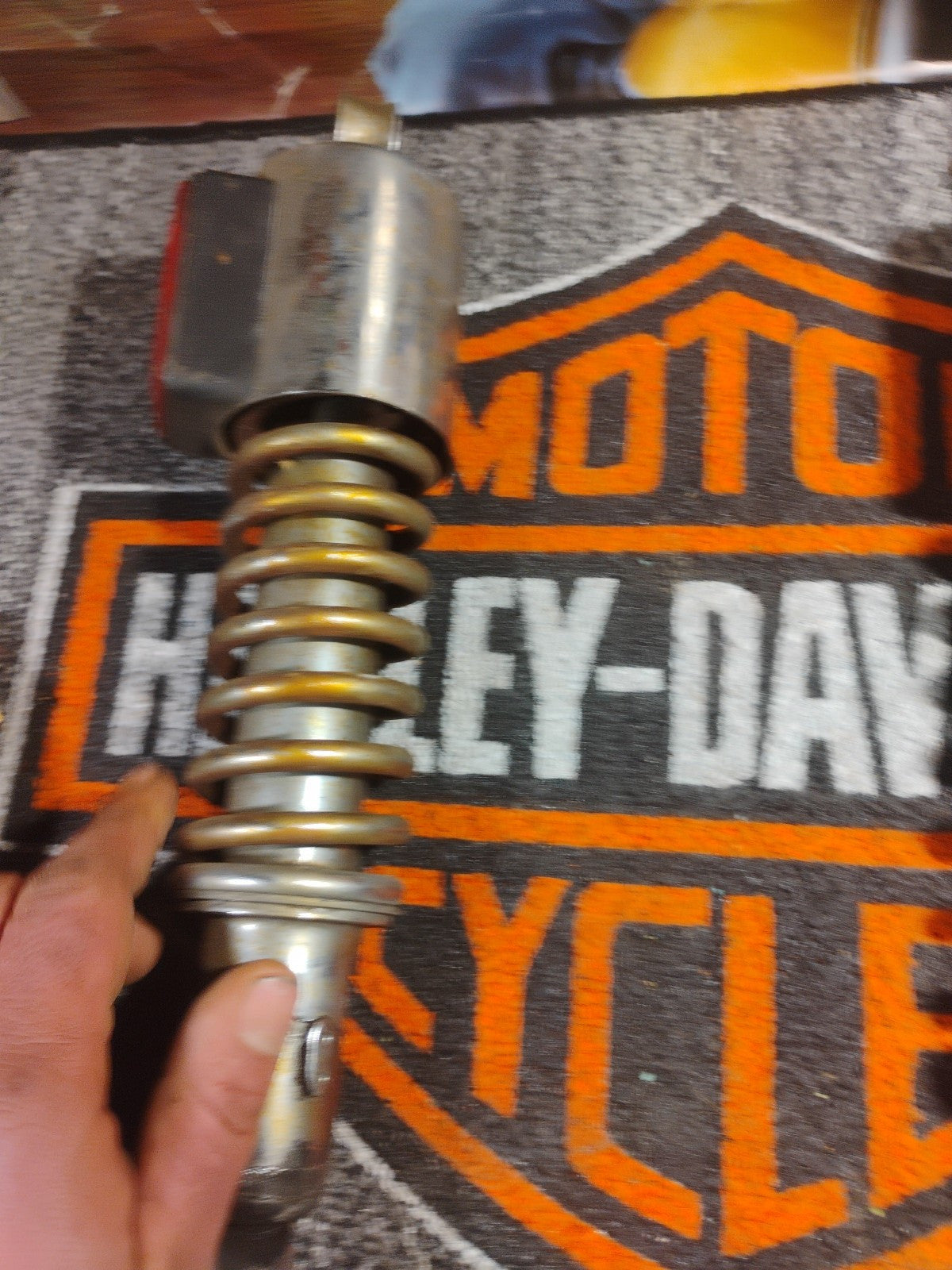 1982 yamaha xs650 ohc y433~ rear shocks suspension
