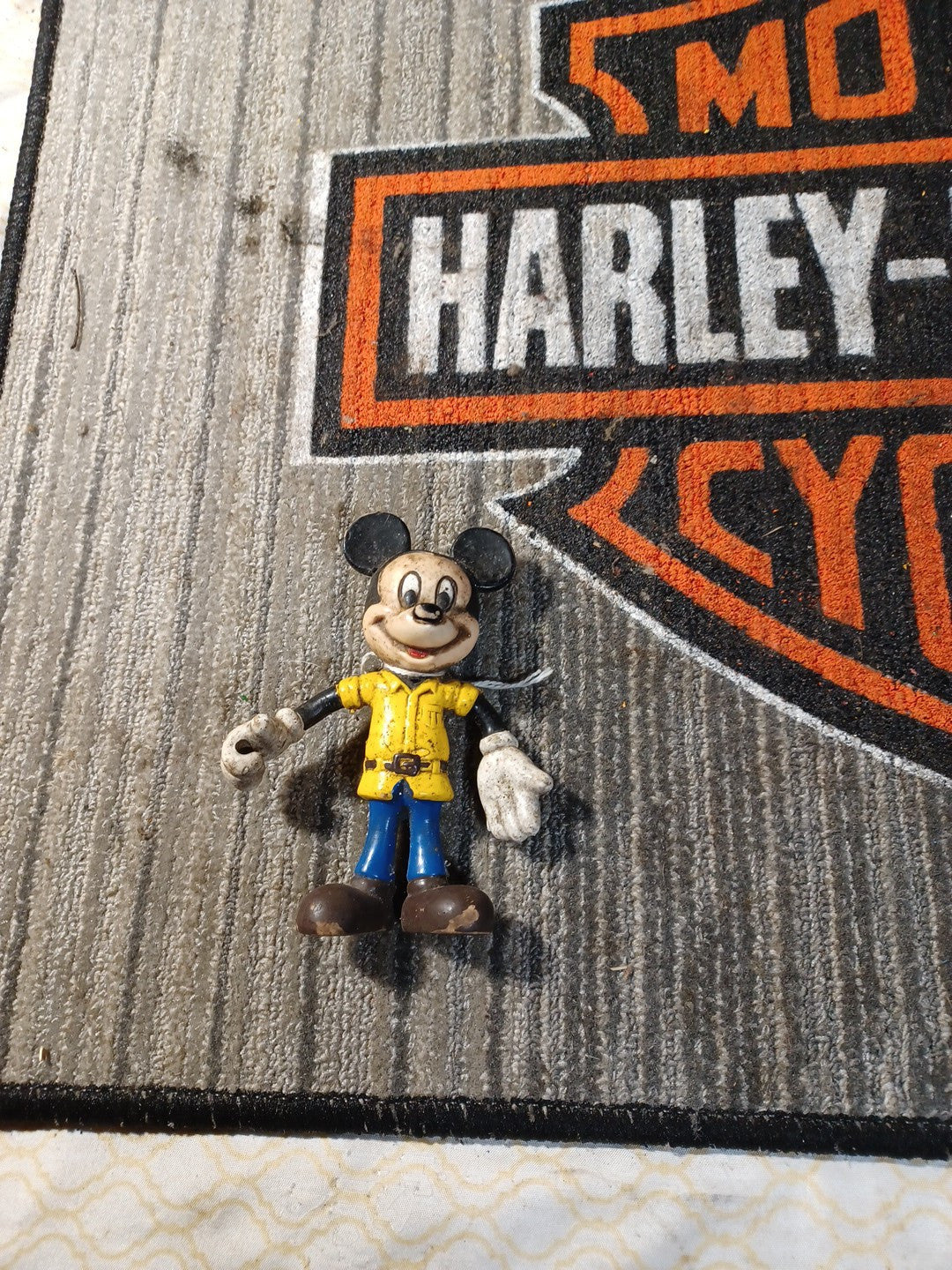 Walt Disney company vintage bendable Mickey mouse large