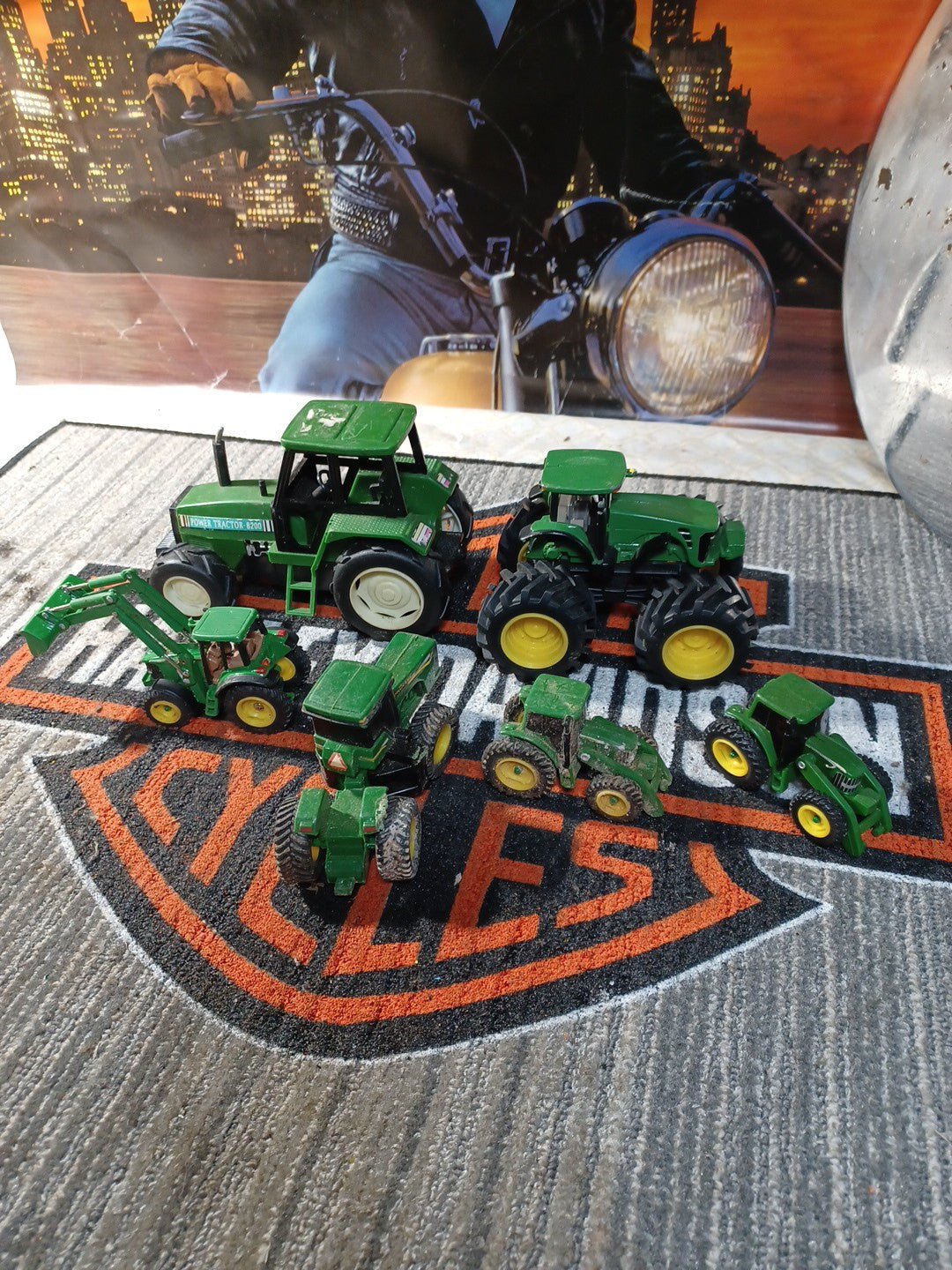 John Deere Toy Tractor Collection  Americana Usa Farmers Feed the World 