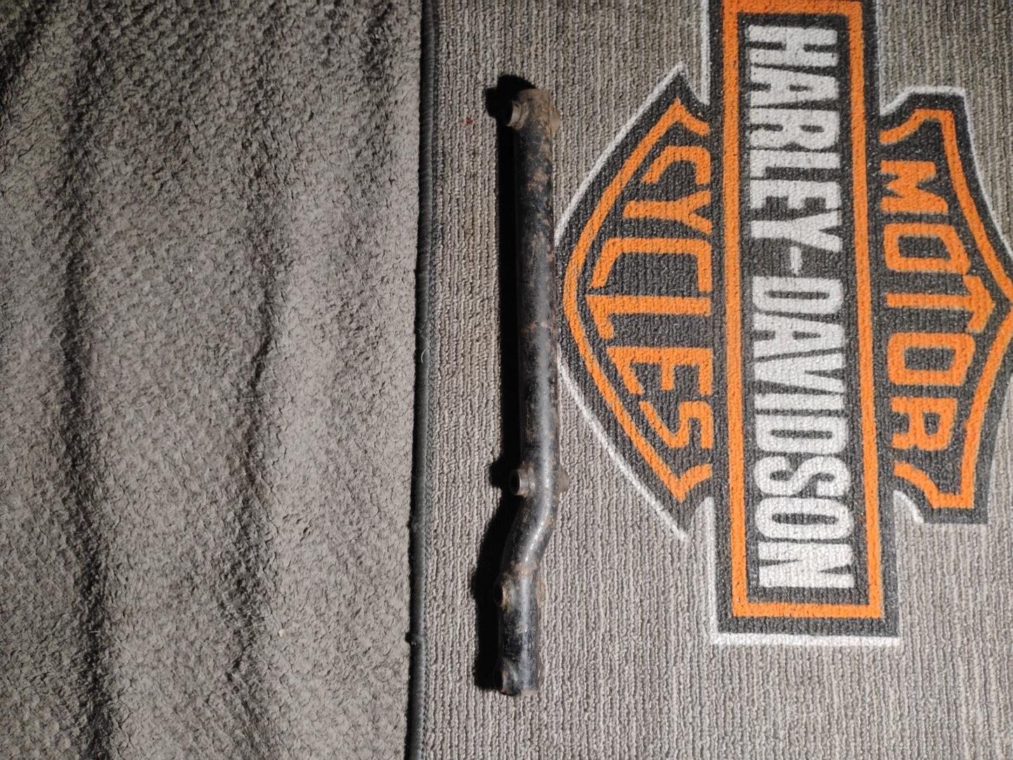 Harley Original Exhaust Support Holder Exhaust Mount Black Panhead