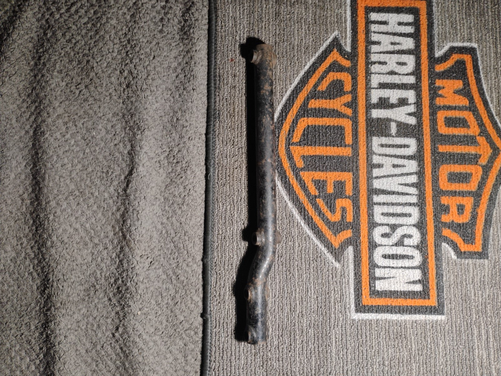 Harley Original Exhaust Support Holder Exhaust Mount Black Panhead