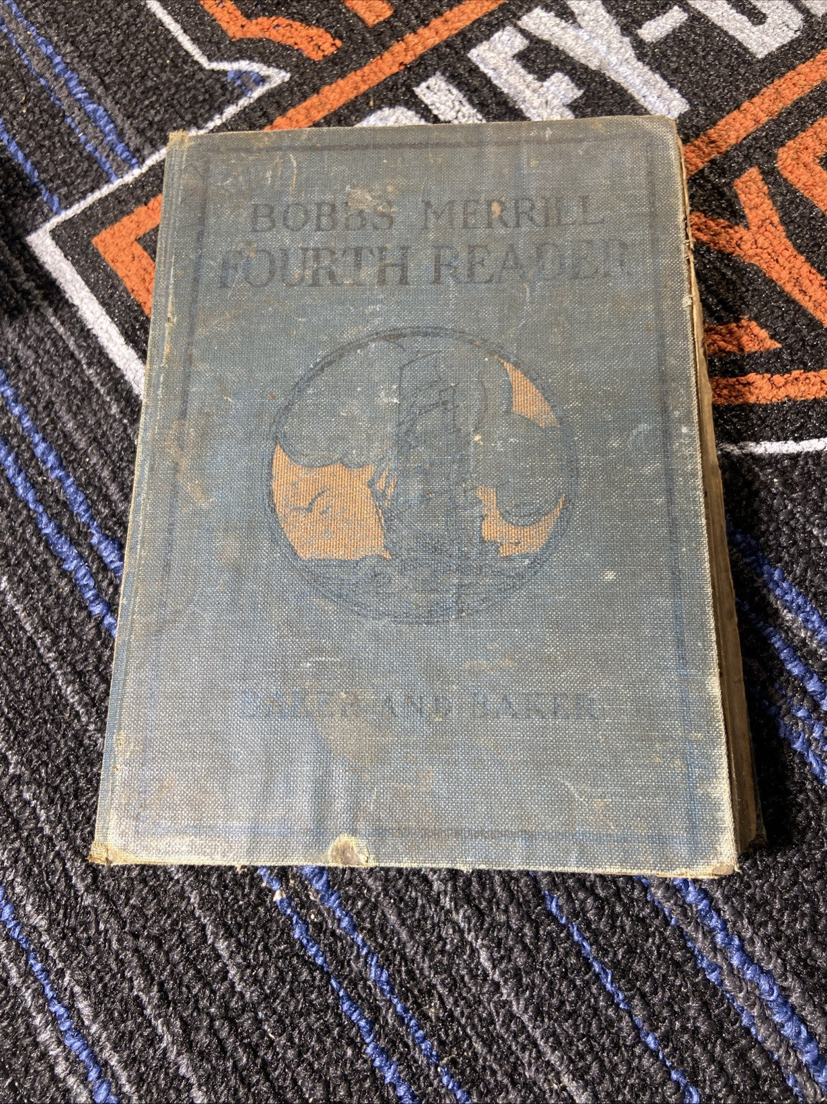 bobbs merrill fifth reader, baker, 1924 state of Kansas