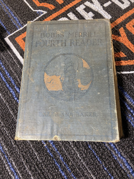 bobbs merrill fifth reader, baker, 1924 state of Kansas