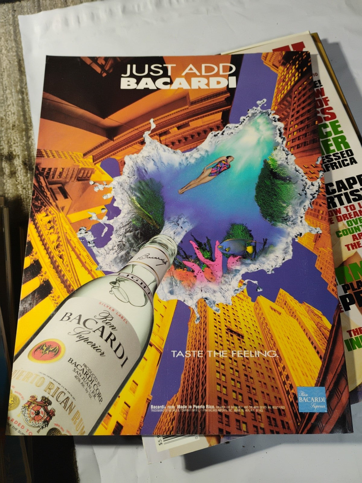 August 1994 Playboy Magazine - Neon Deion Sanders Feature 